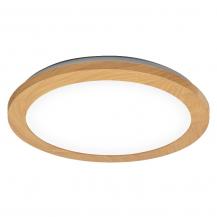 OSRAM Bad LED Deckenleuchte Orbis Disc 30CM 22W Click CCT IP44 Wood Decor- mit umschaltbarer Farbtemperatur